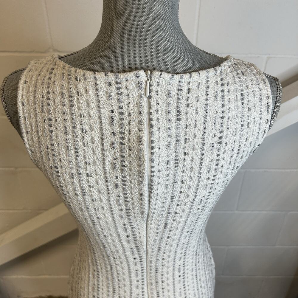 ST. JOHN Sleeveless Wool Blend Sheath Dress Woman’s Size 6 - Picture 6 of 8